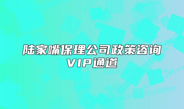 陸家嘴保理公司政策咨詢VIP通道
