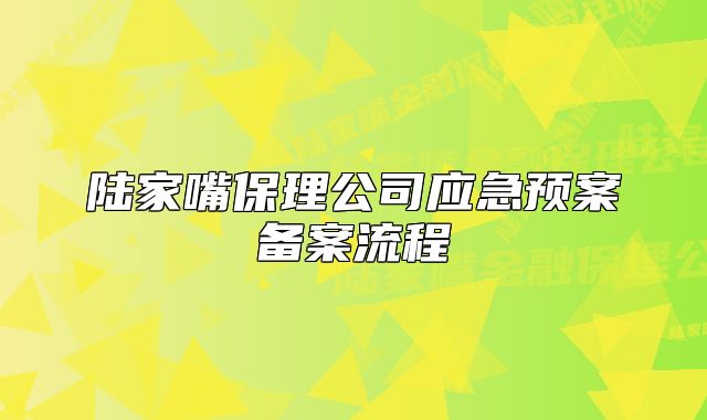 陸家嘴保理公司應(yīng)急預(yù)案?jìng)浒噶鞒? class=