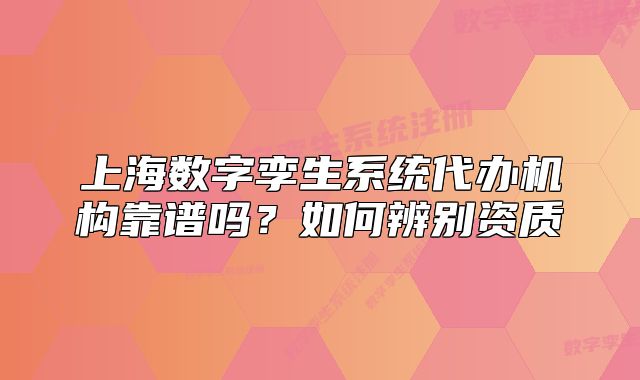 上海數(shù)字孿生系統(tǒng)代辦機構(gòu)靠譜嗎？如何辨別資質(zhì)